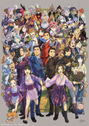 Rule 34 | &gt; &lt;, 6+boys, 6+girls, ^ ^, absolutely everyone, ace attorney, ace attorney investigations, ace attorney investigations 2, adjusting eyewear, aido nosa, all fours, animal, animal on arm, animal on head, animal on shoulder, antenna hair, apollo justice, apollo justice: ace attorney, aqua necktie, aqua shirt, arm up, artist name, ascot, athena cykes, baby, bald, bandaid, bandaid on face, bandana, barok van zieks, beard, bird, bird on shoulder, black-framed eyewear, black bow, black coat, black dress, black footwear, black gloves, black headwear, black jacket, black legwear, black necktie, black pants, black shirt, black skirt, black vest, blonde hair, bloomers, blouse, blue-tinted eyewear, blue badger, blue cape, blue eyes, blue gemstone, blue hair, blue jacket, blue kimono, blue pants, blue ribbon, blue scarf, blue vest, blunt bangs, blush stickers, bob cut, boots, bow, bowler hat, bowtie, bracelet, braid, braided bun, breast pocket, breasts, brooch, brothers, brown-tinted eyewear, brown eyes, brown footwear, cabbie hat, capcom, cape, carrying, cat, cheek press, chick, child, circlet, closed eyes, coat, collared shirt, commentary request, cone hair bun, courtney sithe, cousins, crossed arms, cup, damon gant, dark-skinned male, dark skin, darklaw (professor layton vs phoenix wright), deerstalker, dick gumshoe, dog, dress, drill hair, eagle, earrings, eating, ema skye, espella cantabella, everyone, eye contact, eyewear on head, eyewear on headwear, facial hair, finger on trigger, fish (food), fish and chips, flat chest, floral print, food, forehead, formal, franziska von karma, full body, gavel, gem, gina lestrade, glasses, gloves, godot (ace attorney), goggles, green coat, green eyes, green headwear, green jacket, green necktie, grey background, grey hair, grey jacket, grin, gun, hagoromo, hair between eyes, hair bow, hair bun, hair intakes, hair ornament, hair ribbon, hair rings, hair stick, hair tie, hairband, hakama, half-closed eyes, hammer, hand fan, hand on another&#039;s head, hand on another&#039;s shoulder, hand up, handgun, hands up, haori, happy, hat, herlock sholmes, high collar, high ponytail, highres, holding, holding animal, holding clothes, holding cup, holding dog, holding fan, holding food, holding hammer, holding mask, holding sword, holding weapon, holding whip, ichiyanagi yumihiko, index finger raised, interlocked fingers, jacket, japanese clothes, jewelry, jpeg artifacts, juliet sleeves, katana, kay faraday, kazuma asogi, kimono, klavier gavin, knee boots, knees together feet apart, kristoph gavin, lab coat, larry butz, leg up, long beard, long hair, long sleeves, looking at another, looking to the side, looking up, mael stronghart, magatama, magatama necklace, manfred von karma, maria gorey, mask, maya fey, mia fey, miniskirt, missile (ace attorney), mole, mole under eye, mouth hold, mug, multicolored hair, multiple boys, multiple girls, mustache, mutton chops, nahyuta sahdmadhi, neck ribbon, necklace, necktie, nuri kazuya, obi, official art, ok sign, old, old man, on head, one eye closed, opaque glasses, open clothes, open coat, open jacket, open mouth, orange gloves, orange hair, orange jacket, outstretched arm, own hands clasped, own hands together, pants, pantyhose, parrot, partially fingerless gloves, pearl fey, pencil, pencil behind ear, pencil skirt, petals, phoenix wright: ace attorney, phoenix wright: ace attorney - dual destinies, phoenix wright: ace attorney - justice for all, phoenix wright: ace attorney - spirit of justice, phoenix wright: ace attorney - trials and tribulations, piggyback, pin, pince-nez, pink-tinted eyewear, pink hair, pink kimono, pocket, pointing, pointing at viewer, pointing up, polly (ace attorney), professor layton vs. phoenix wright: ace attorney, profile, puffy sleeves, purple gloves, purple hair, purple hakama, purple jacket, purple ribbon, red bow, red bowtie, red cape, red coat, red hair, red hairband, red jacket, red necktie, red pants, red vest, rei membami, revision, ribbon, ring, round eyewear, running, sandals, sash, satoru hosonaga, scar, scar across eye, scar on face, scarf, school uniform, seishiro jigoku, semi-rimless eyewear, shawl, sheath, sheathed, shiba inu, shirt, short dress, short hair, short kimono, siblings, side ponytail, sidelocks, signature, simon blackquill, simple background, sitting, skirt, sleeves rolled up, small breasts, smile, soseki natsume, spiked hair, standing, standing on one leg, steel samurai, streaked hair, stubble, suit, susato mikotoba, swept bangs, sword, taka (ace attorney), taketsuchi auchi, teeth, the great ace attorney, the great ace attorney: adventures, the great ace attorney 2: resolve, the judge (ace attorney), tinted eyewear, tobias gregson, topknot, traditional bowtie, trucy wright, twin braids, twin drills, twintails, two-tone hair, underwear, v-shaped eyebrows, vest, w, wagahai (ace attorney), watermark, weapon, white-framed eyewear, white ascot, white bloomers, white bow, white bowtie, white coat, white footwear, white gloves, white hair, white kimono, white necktie, white pants, white ribbon, white shirt, wide-eyed, wide sleeves, winston payne, yellow bow, yellow bowtie, yellow jacket, yellow kimono, yellow ribbon, yujin mikotoba, zacharias barnham