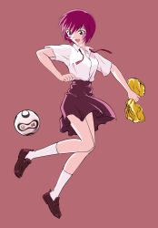 Rule 34 | 2006 fifa world cup, ayanami rei, ball, highres, neon genesis evangelion, soccer ball, solo, teamgeist, world cup