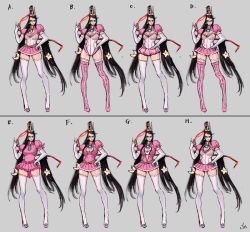 Rule 34 | 1girl, alternate costume, bayonetta, bayonetta (series), concept art, cosplay, mario (series), nintendo, official art, princess peach, princess peach (cosplay), super mario bros. 1