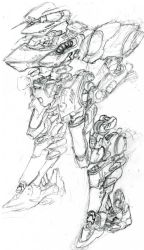 Rule 34 | armored core, armored core: for answer, concept art, from software, mecha, monochrome, robot, tagme