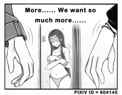 Rule 34 | 3girls, bad id, bad pixiv id, diana (league of legends), english text, greyscale, league of legends, leona (league of legends), long hair, monochrome, monochrome, multiple girls, oldlim, shaded face, swimsuit, syndra, you gonna get raped