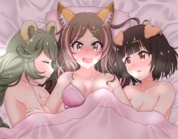 Rule 34 | 3girls, character request, fff threesome, group sex, highres, multiple girls, nude, show by rock!!, threesome, yuri
