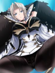 Rule 34 | + +, 1girl, :o, arm up, armpits, ass, azur lane, black bra, black choker, black gloves, black panties, black pantyhose, blonde hair, blue eyes, blue sky, bra, breasts, choker, cleavage, coat, coat on shoulders, commentary request, day, dress, elbow gloves, from below, front-seamed legwear, fur-trimmed coat, fur trim, gloves, hair between eyes, hair ornament, hand on own thigh, kronshtadt (azur lane), lace, lace bra, large breasts, long hair, looking at viewer, makiri akira, mole, mole on breast, panties, panties under pantyhose, pantyhose, parted bangs, parted lips, partial commentary, seamed legwear, sidelocks, sky, solo, squatting, underwear, very long hair, white coat, white dress
