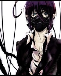 Rule 34 | ao no exorcist, demon, gas mask, mask, okumura rin, pointy ears, tagme, tail