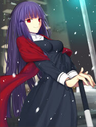 ahnenerbe_shop_uniform asagami_fujino avalon_(fate) black_keys_(type-moon) breaker_gorgon chrysanthemum_print company_connection creator_connection crossover excalibur_(fate/stay_night) floral_print highres homurabara_academy_school_uniform iro_(sekaixiro) kanshou_&amp;_bakuya_(fate) kara_no_kyoukai multiple_girls mystic_eyes_of_death_perception neco_spirit private_misaki_high_school_uniform reien_girl&#039;s_academy_school_uniform school_uniform type-moon type-moon_heroines