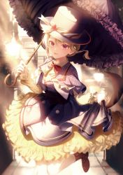 Rule 34 | 1girl, 723/nanahumi, :d, blonde hair, bow, bowtie, breasts, collared shirt, commentary, dress, frilled dress, frilled umbrella, frills, hat, highres, holding, holding umbrella, kusanagi nene, long hair, looking at viewer, medium breasts, medium hair, open mouth, project sekai, purple dress, purple eyes, purple hat, red bow, red bowtie, revision, shirt, skirt hold, smile, solo, sunlight, symbol-only commentary, umbrella