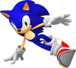 Rule 34 | 1boy, gloves, green eyes, highres, running, sega, simple background, solo, sonic (series), sonic the hedgehog, transparent background