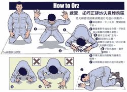 Rule 34 | 1boy, black hair, chinese text, diagram, how to, prostration, short hair, traditional chinese text, translation request, what