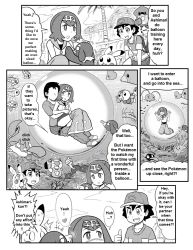Rule 34 | ash ketchum, comic, creatures (company), game freak, gouguru, lana (pokemon), monochrome, nintendo, pokemon, pokemon (anime), translated