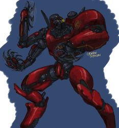 Rule 34 | circular saw, crimson typhoon, extra arms, giant robot, jaeger, jaeger (pacific rim), legendary pictures, mecha, pacific rim, pan pacific defense corps, robot, saw