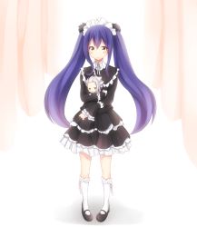 Rule 34 | 1girl, absurdres, blue hair, brown eyes, chage (chage 00), character doll, doll, erigor, fairy tail, gothic lolita, hairband, highres, lolita fashion, lolita hairband, long hair, mary janes, shoes, socks, solo, twintails, wendy marvell, white socks