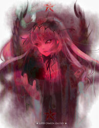 Rule 34 | 00s, 1girl, 8981, bad id, bad pixiv id, distortion, female focus, hairband, heart, looking at viewer, mouth hold, rozen maiden, solo, suigintou, wings