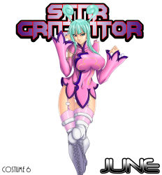 Rule 34 | 1girl, antenna hair, aqua eyes, aqua hair, boots, breasts, capcom, character name, chinese clothes, company connection, copyright name, cosplay, covered erect nipples, demon girl, english text, engrish text, garter straps, green hair, high heels, highres, hip focus, judge martin, june lin milliam, june lin milliam (cosplay), large breasts, miniskirt, morrigan aensland, panties, pantyshot, pink thighhighs, ranguage, shoes, simple background, skirt, solo, star gladiator, thigh boots, thighhighs, underwear, upskirt, vampire (game), white background