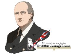 Rule 34 | 10s, 1boy, arthur leveson, balding, formal, grey hair, kantai collection, male focus, military, military uniform, necktie, old, old man, aged up, original, real life, siirakannu, simple background, solo, uniform, union jack, upper body, world war i
