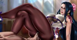 Rule 34 | 1boy, 1girl, absurdres, black hair, breasts, closed eyes, hetero, highres, large breasts, long hair, luong, sex, snk, tagme, the king of fighters, vaginal