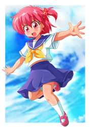 Rule 34 | 1girl, child, kingyo chuuihou!, pink eyes, pink hair, school uniform, wapiko