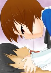 Rule 34 | 00s, brown hair, drooling, momozono, open mouth, rozen maiden, saliva, short hair, souseiseki