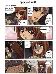 Rule 34 | 00s, comic, craft lawrence, hard-translated, holo, korean text, left-to-right manga, prank, spice and wolf, third-party edit, translated