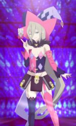 Rule 34 | 1girl, blonde hair, green eyes, hat, highres, long hair, magilou (tales), mamold duck, pointy ears, solo, tagme, tales of (series), tales of berseria, witch hat