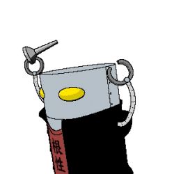 Rule 34 | 00s, animated, animated gif, lowres, mechazawa shin&#039;ichi, non-humanoid robot, oil, robot, sakigake!! cromartie koukou, school uniform, serafuku, simple background, solo, white background