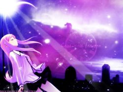 Rule 34 | 00s, closed eyes, long hair, lucy maria misora, pink hair, skirt, solo, to heart (series), to heart 2, wallpaper