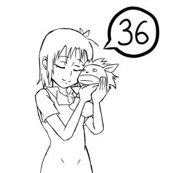 Rule 34 | 1girl, closed eyes, digimon, female focus, katou juri, leomon, puppet, smile, solo
