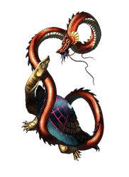 Rule 34 | atlus, demon, dragon, genbu, genbu (shin megami tensei), persona, shin megami tensei, snake, turtle
