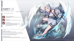 Rule 34 | 1girl, ahoge, amatsuka uto, angel, angel wings, animal ears, arknights, armlet, artist name, assault rifle, bandaid, bare shoulders, belt, belt buckle, black belt, black ribbon, blue eyes, blue footwear, blue hair, blush, bow (weapon), buckle, bug, butterfly, cat ears, cat tail, character name, crossbow, dress, fingerless gloves, frilled dress, frills, gloves, gun, halo, heart o-ring, indie virtual youtuber, industrial pipe, insect, jacket, jewelry, layered clothes, light blue hair, light trail, long hair, m4 carbine, material growth, necklace, o-ring, off shoulder, open clothes, open jacket, open mouth, oripathy lesion (arknights), ribbon, rifle, ring, ring necklace, shirt, shoes, shotgun, shoulder strap, sleeveless, sleeveless shirt, smoke, smoke trail, suiiryu, tagme, tail, two side up, v-shaped eyebrows, virtual youtuber, wall of text, weapon, white butterfly, white dress, white shirt, wind, wings