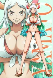 Rule 34 | absurdres, bikini, breasts, highres, large breasts, le reef, one piece, swimsuit, yamato (one piece)