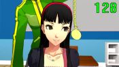 Rule 34 | 20s, 2girls, 3d, amagi yukiko, animated, atlus, black eyes, black hair, black shirt, blinking, breasts, brown eyes, brown hair, chalkboard, changing channels, channel, classroom, collarbone, desk, face, female focus, grabbing another&#039;s chin, green jacket, hairband, hand on another&#039;s head, happy, headpat, highres, holding, holding pocket watch, holding watch, hypnosis, indoors, interior, jacket, jewelry, long hair, long sleeves, looping animation, matching hair/eyes, megami tensei, mind control, multiple girls, necklace, open mouth, pendulum, persona, persona 4, persona 4: dancing all night, persona dancing, pocket watch, rolling eyes, satonaka chie, school, shelf, shin megami tensei, shirt, short hair, short sleeves, sitting, skirt, sleepy, small breasts, smile, source filmmaker (medium), standing, swinging, television, video, vynil, watch, watching, white skirt