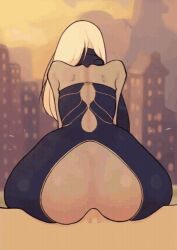 Rule 34 | anal, animated, animated gif, cum, cum in ass, cumdump sonic, gravity daze, kitten (gravity daze), non-repeating animation, non-web source, tagme