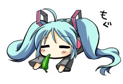 Rule 34 | &gt; &lt;, 1girl, :d, ahoge, animated, animated gif, aqua hair, blush stickers, breath weapon, breathing fire, chibi, chili pepper, closed eyes, eating, ebisu senri, expressive hair, fire, habanero (chili), habanero pepper, hatsune miku, jalapeno pepper, long hair, lying, on stomach, open mouth, smile, solo, spicy, twintails, very long hair, vocaloid, xd
