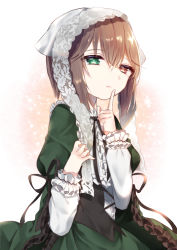 Rule 34 | hair between eyes, hat, lushuao, rozen maiden, simple background, solo, souseiseki, tagme, white background, white hat