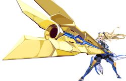 Rule 34 | 1girl, blonde hair, blue eyes, goddess of victory: nikke, highres, laplace (nikke), solo, tagme, twintails