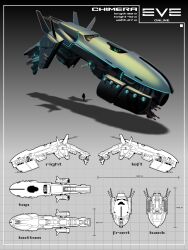 Rule 34 | 1other, ambiguous gender, character sheet, commentary, concept art, copyright name, corvette (eve online), eve online, floating, from side, gallente federation (eve online), glowing, grey background, highres, logo, military vehicle, multiple views, original, pixelogre, science fiction, shadow, silhouette, solo, spacecraft, standing, thrusters, vehicle focus
