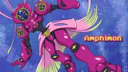 Rule 34 | amphimon, android, armor, digimon, diving suit, full armor, gynoid, highres, mecha girl, robot girl