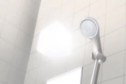 Rule 34 | animated, bathroom, fleur the animation, indoors, interior, no humans, shower head, sound, tile wall, tiles, video, water drop