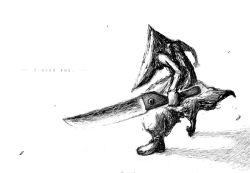 Rule 34 | 1boy, blood, great knife, knife, male focus, pyramid head, silent hill, silent hill (series), silent hill 2, solo, sword, weapon