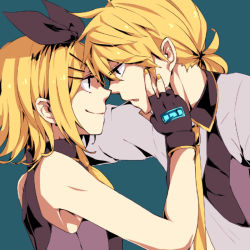 Rule 34 | 1boy, 1girl, armpits, bad id, bad pixiv id, black star (module), blonde hair, blue moon (module), brother and sister, couple, grabbing another&#039;s chin, hand on another&#039;s chin, incest, kabedon, kagamine len, kagamine rin, kodoku no hate (vocaloid), kuronyanko, project diva (series), project diva extend, short hair, siblings, tagme, twins, vocaloid