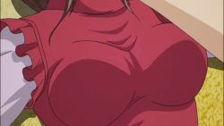 Rule 34 | 1girl, animated, animated gif, assisted exposure, bouncing breasts, bra, bra lift, breasts, brown hair, clothes lift, ikuno emiru, large breasts, nipples, nozoki ana, shirt lift, solo focus, underwear, undressing, upper body