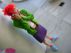 Rule 34 | 1girl, asian, cosplay, cosplay photo, foster&#039;s home for imaginary friends, frankie foster, hair ornament, hairclip, photo (medium), solo