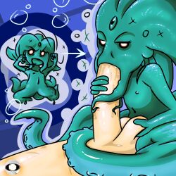 Rule 34 | cthulhu, cthulhu mythos, highres, monster girl, octopus girl, squid girl, tagme, wasted12345
