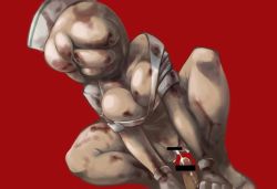 Rule 34 | 1girl, bare legs, breasts, bubble head nurse, censored, cum, cum in pussy, large breasts, monster, monster girl, nurse, penis, pussy, sex, silent hill