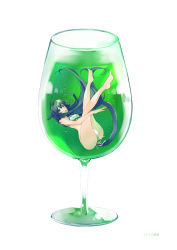Rule 34 | 1girl, :d, ahoge, animal ears, bare arms, bare legs, barefoot, black hair, bra, breasts, cat ears, cat girl, cat tail, cup, final fantasy, final fantasy xiv, floating hair, full body, green eyes, hair between eyes, highres, in container, in cup, long hair, looking at viewer, medium breasts, miqo&#039;te, nanase kokono, non-web source, open mouth, panties, smile, soles, solo, tail, underboob, underwear, underwear only, very long hair, warrior of light (ff14), white bra, white panties