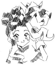 Rule 34 | 1girl, digimon, digimon (creature), female focus, long hair, smile, solo, tachikawa mimi