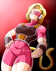 Rule 34 | 1girl, android 18, blonde hair, breasts, dragon ball, dragon ball super, dragonball z, mature female, medium hair, muscular, muscular female, short hair, shorts, solo, tagme