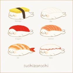 Rule 34 | ayu (mog), border, fish (food), food, food focus, nigirizushi, no humans, original, seal (animal), simple background, sushi