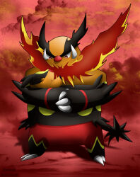 Rule 34 | carrying, claws, closed eyes, closed mouth, creatures (company), dated, emboar, evolutionary line, fire, game freak, gen 5 pokemon, kairouz, nintendo, open mouth, pig, pokemon, pokemon (creature), red eyes, signature, sleeping, smile, standing, tepig
