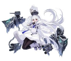 Rule 34 | 1girl, ahoge, artist request, azur lane, black pantyhose, blush, boots, coat, coat dress, fur-trimmed coat, fur-trimmed collar, fur-trimmed sleeves, fur trim, hair between eyes, hat, highres, huoyi (zzh100200), long hair, machinery, military hat, official art, open mouth, pantyhose, red eyes, rigging, smile, snow, snowball, stremitelny (azur lane), tornado, transparent background, turret, very long hair, white coat, white footwear, white hair