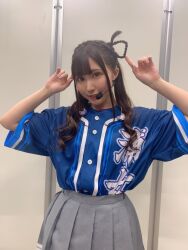 Rule 34 | 1girl, costume, highres, indoors, looking at viewer, photo (medium), smile, standing, suzuki aina (ero mangaka-san to binbou shimai), voice actor